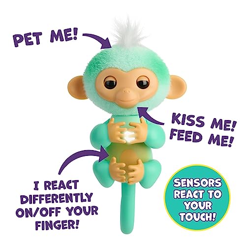 Wow Wee Fingerlings Interactive Baby Monkey Ava, Pack of 1