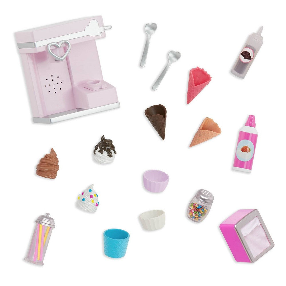 Our Generation Sundae Fun Day Ice Cream Set for Dolls