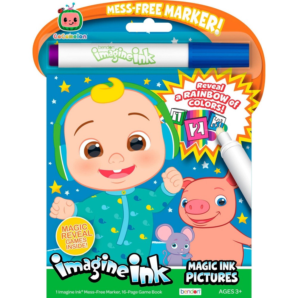 Bendon CoComelon Imagine Ink Magic Ink Book