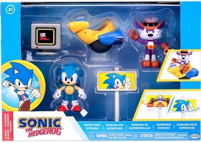 Jakks Pacific Sonic Vs Fang Diorama Playset