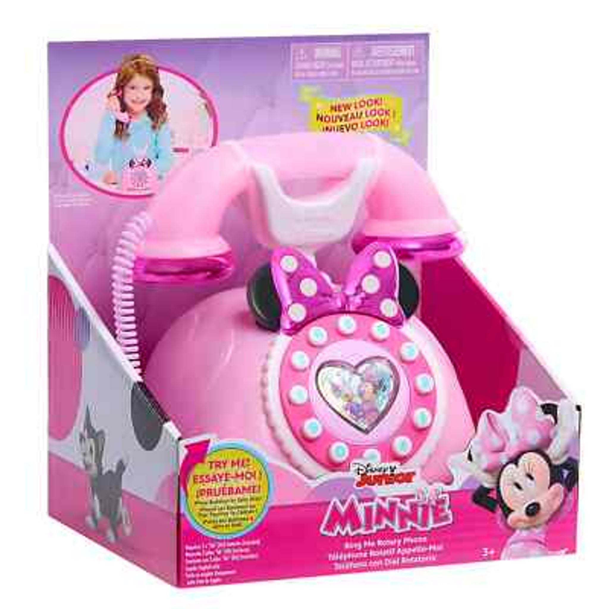 Minnie Mouse Rotary Phone with lights and sounds