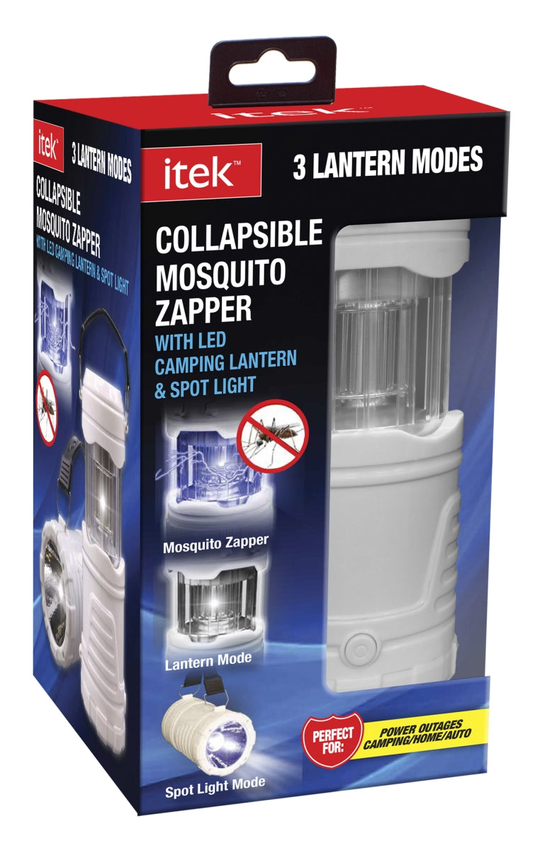 Odash Inc Collapsible Mosquito Zapper Lantern White