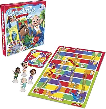 Hasbro Gaming Cocomelon Chutes and Ladders Board Game