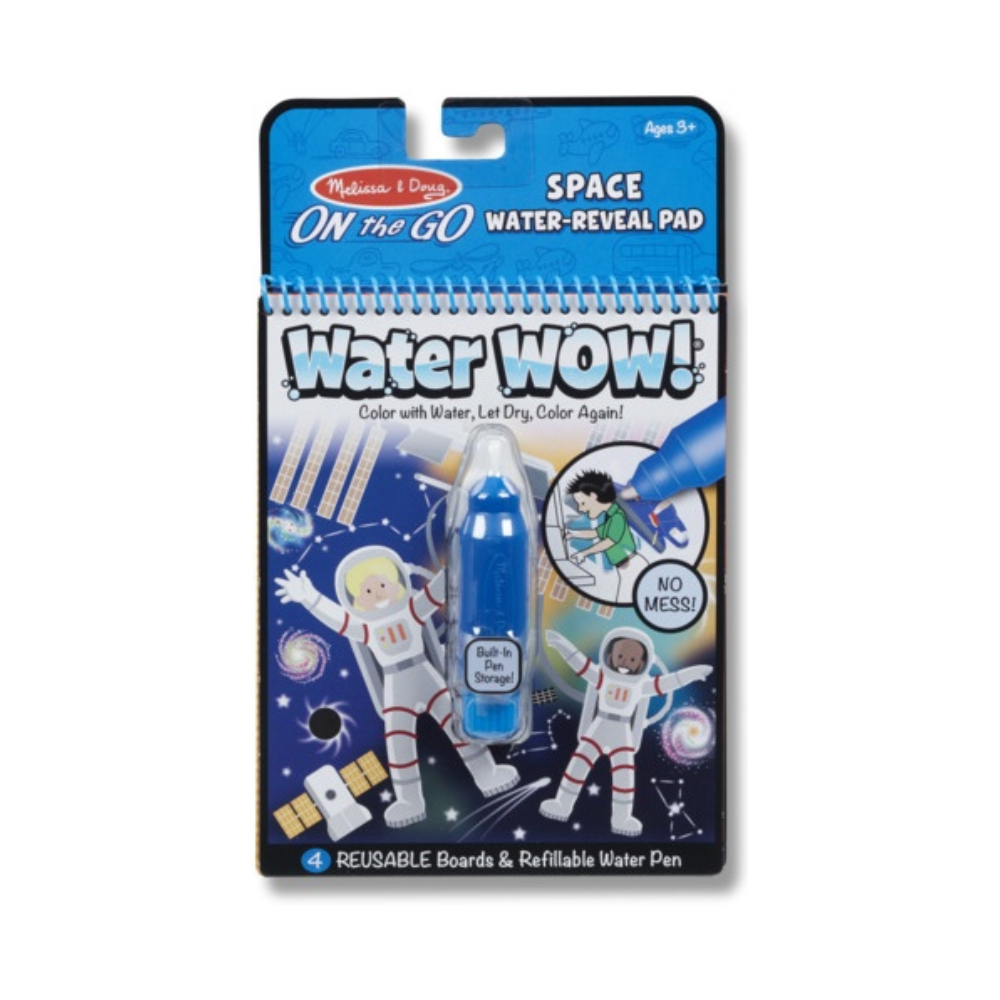 Melissa & Doug Space Water Wow! Reusable Activity Pad