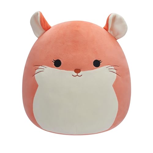 Squishmallows Erica Peach Chinchilla 14"
