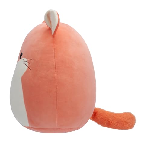 Squishmallows Erica Peach Chinchilla 14"