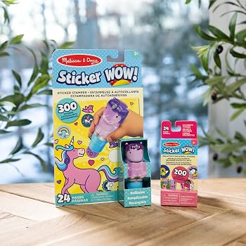 Melissa & Doug Unicorn Sticker WOW! Bundle, 500 Stickers