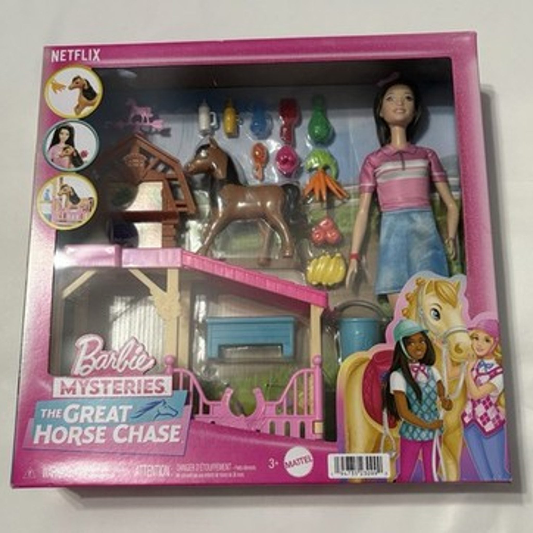 Barbie The Great Horse Chase Doll Playset