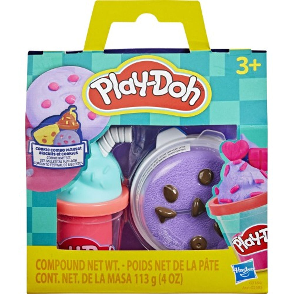 Play-Doh Cookie Combo Playset Treats to Go, Ages 3+ G3184
