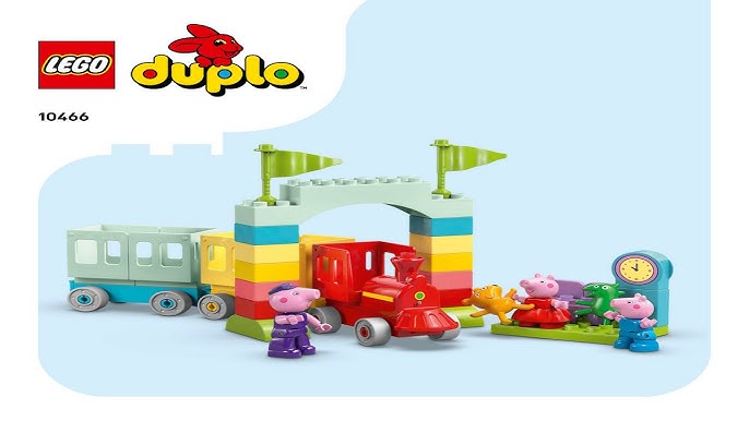 LEGO Train Ride with Grandpa Pig, 35 pieces, peppa pig