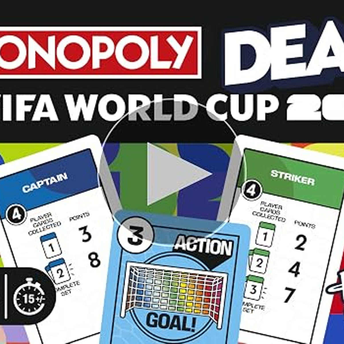 Monopoly Deal FIFA World Cup 2026 Edition Card Game