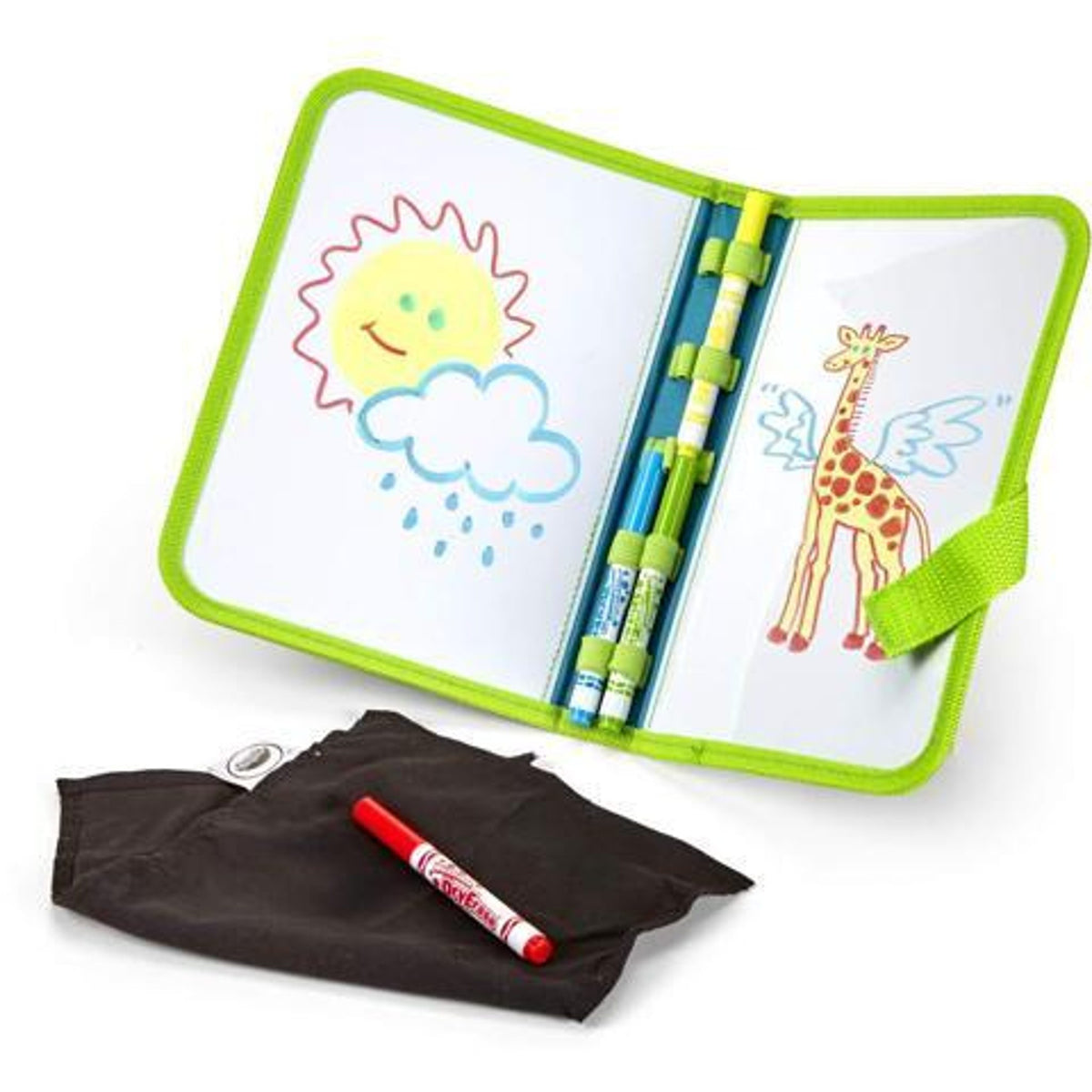Crayola Washable Dry Erase Travel Pack, 1 Pack, Ages 4-7
