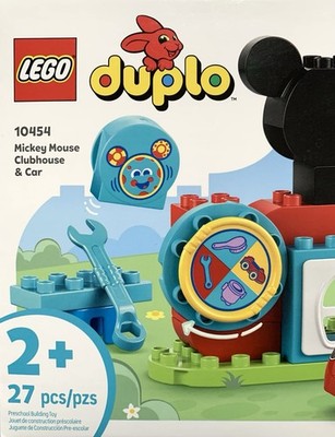 LEGO DUPLO Mickey Mouse Clubhouse Car Building Kit, 27 pieces