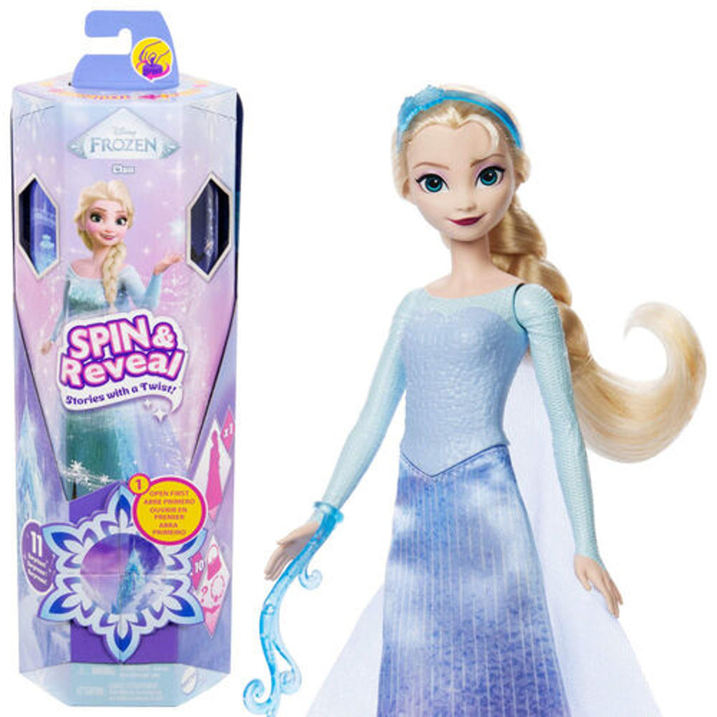 Disney Frozen Elsa Doll Set with 11 Surprises & Accessories