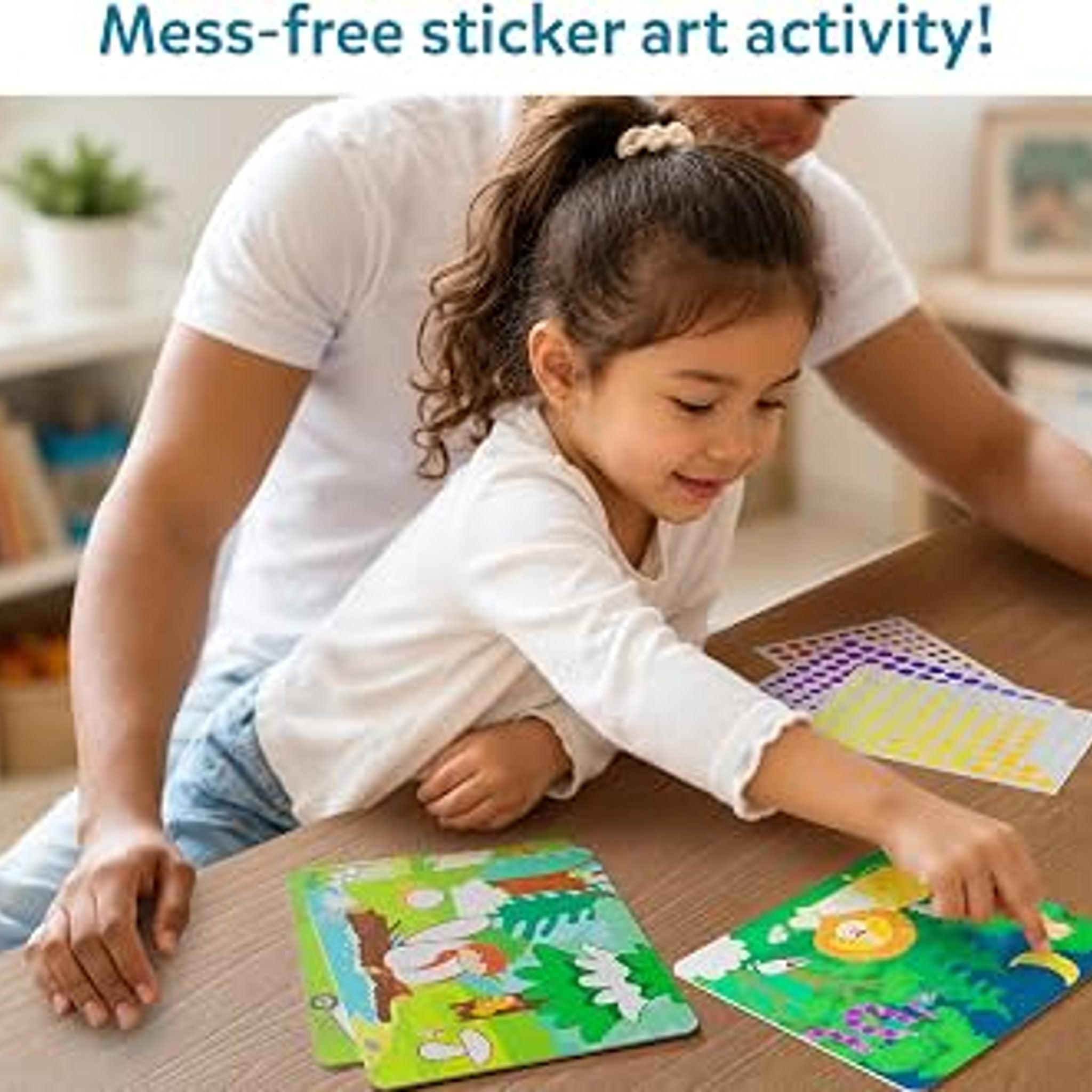 Skillmatics Dot It Sticker Art: Animals, 500+ Stickers, Craft Kit