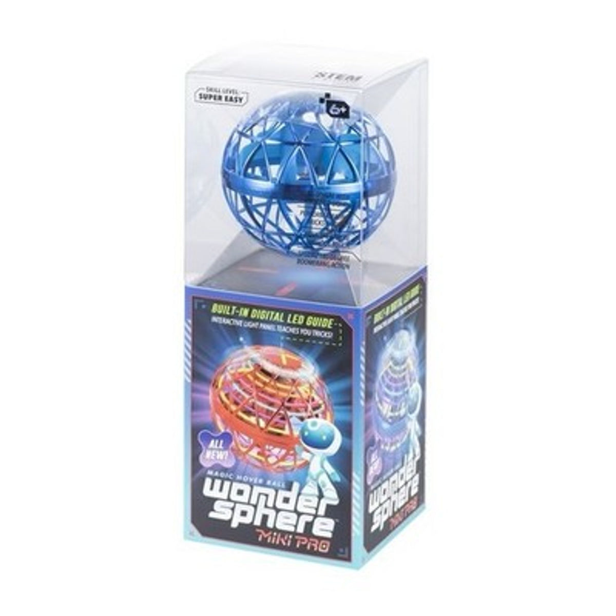 Wonder Sphere Mini Pro Magic Hover Ball, Red, Age 6+