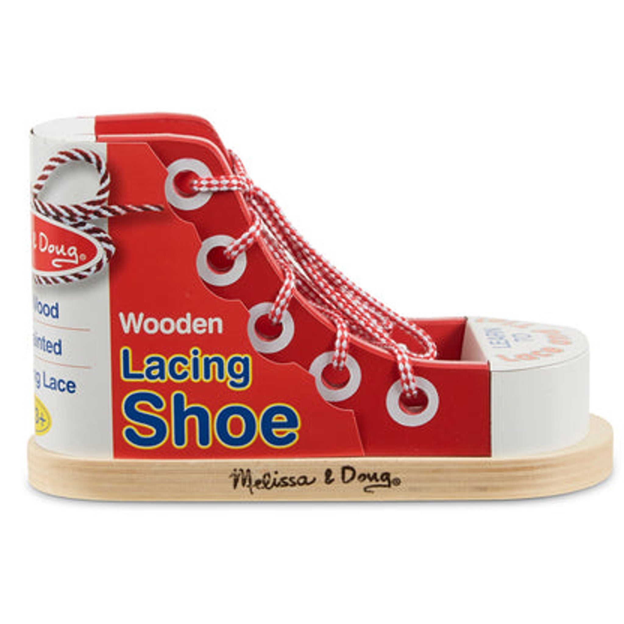 Melissa & Doug Deluxe Lacing Sneaker - Educational Toy 2 Years