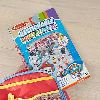 Melissa & Doug Paw Patrol Restickable Puffy Stickers - style may vay