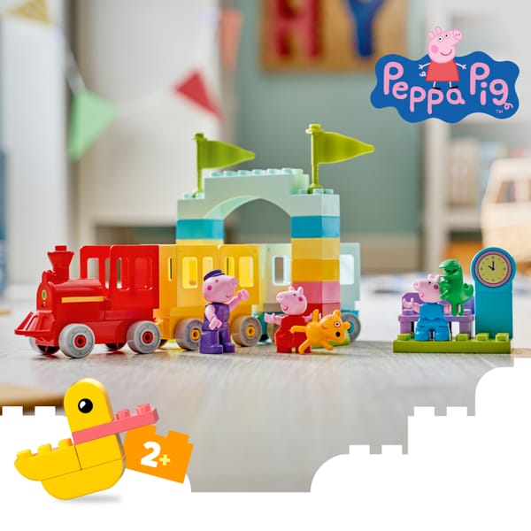 LEGO Train Ride with Grandpa Pig, 35 pieces, peppa pig