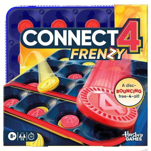 Hasbro Games Connect 4 Frenzy - Family Party Game, Ages 8+