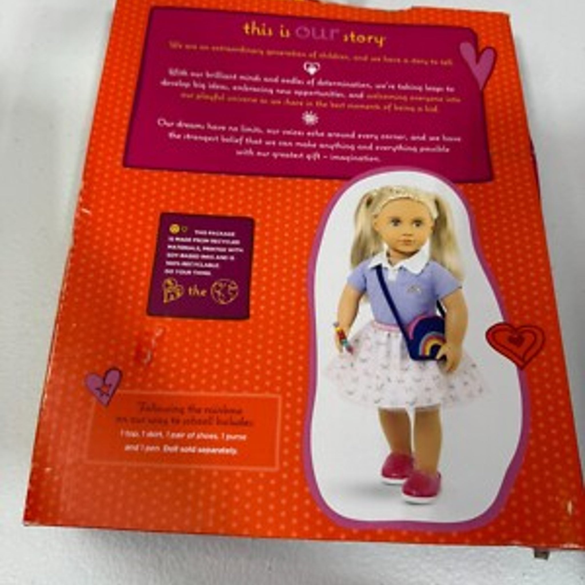 Our Generation Rainbow Academy School Uniform for 18" Dolls