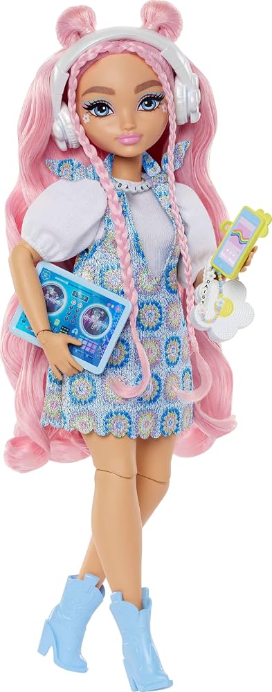 Barbie Zia Fashion Doll with 7 Moon Themed Accessories