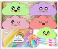 Rainbow Bath Bombs for Kids, Boys & Girls Gifts, Colorful Dissolving Toys with Surprise Colors, Safe & Non-Toxic DIY Bath Time STEM Learning Activity, Bath Toys Ages 3-12