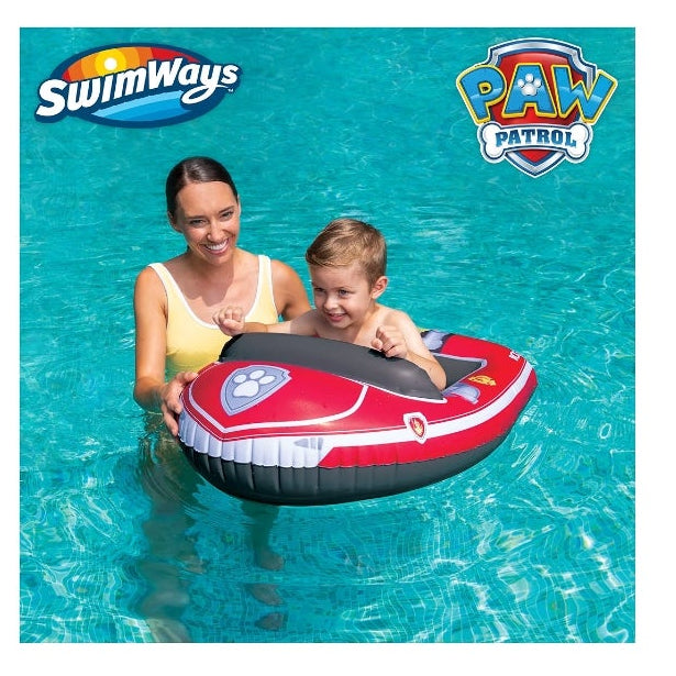 Swimways paw patrol inflatable vehicle