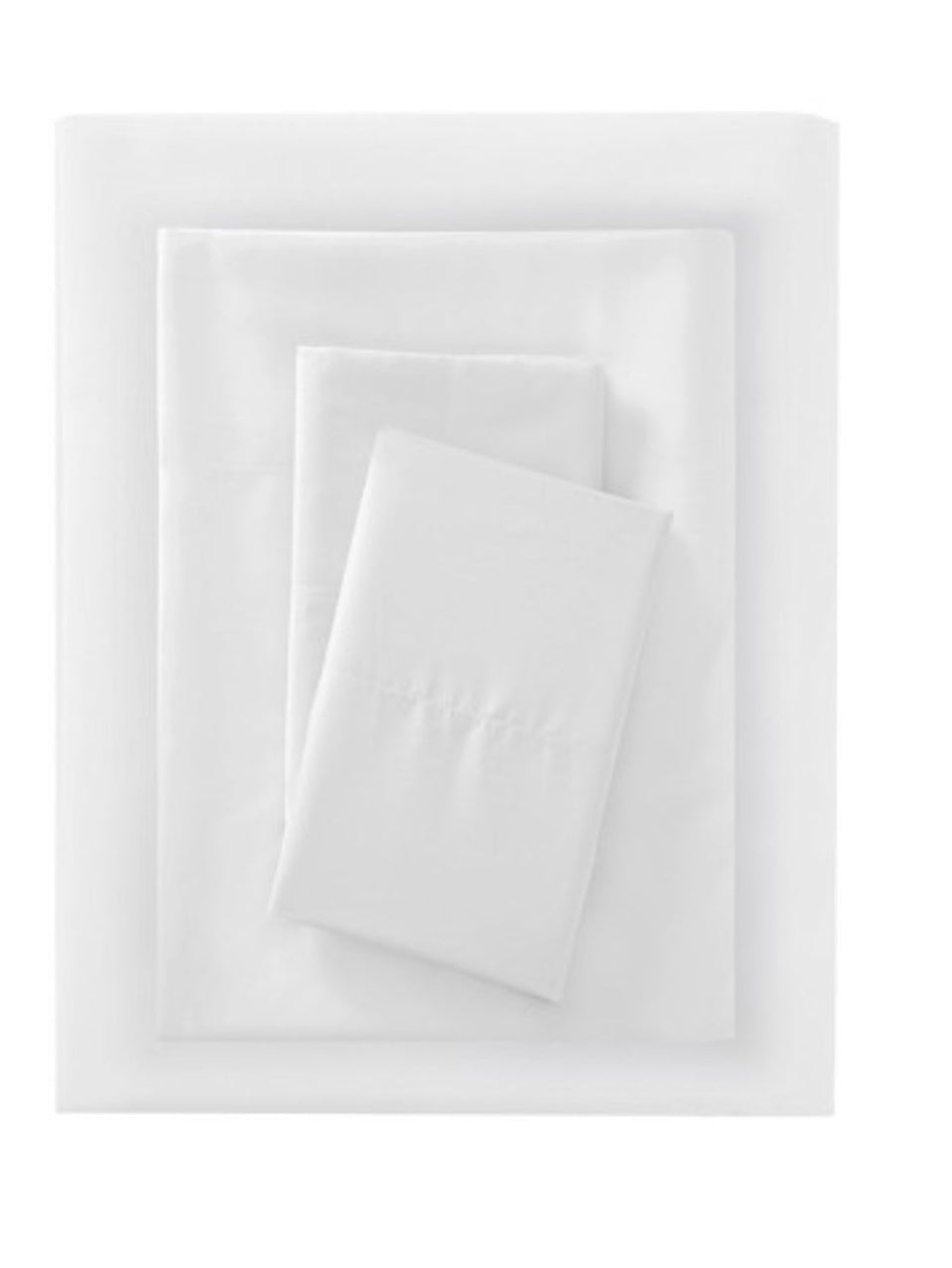 Room Essentials Twin/Twin XL Microfiber Sheet Set White - packaging a little damaged