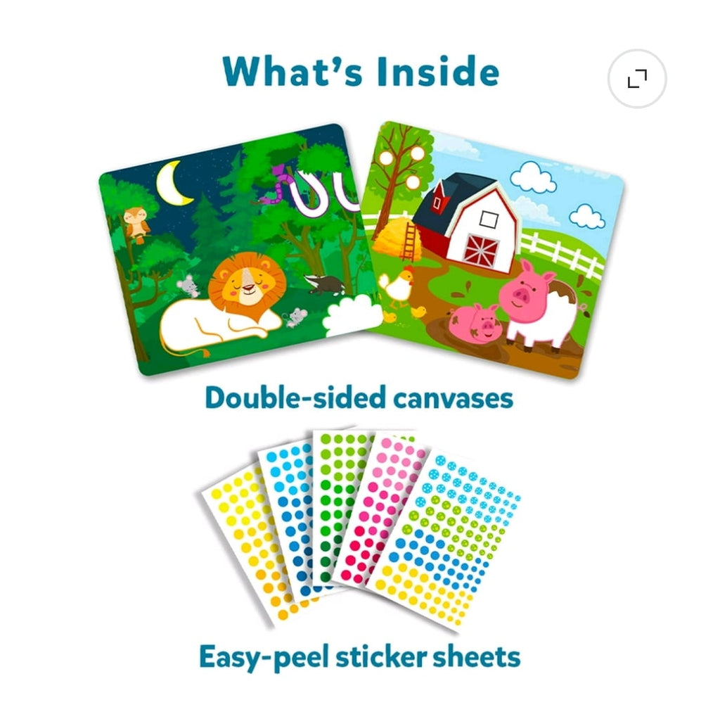 Skillmatics Dot It Sticker Art: Animals, 500+ Stickers, Craft Kit
