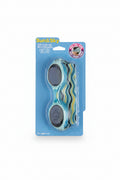 Sun & Sky Youth Fabric Strap Swim Goggles - packaging a little scuffed